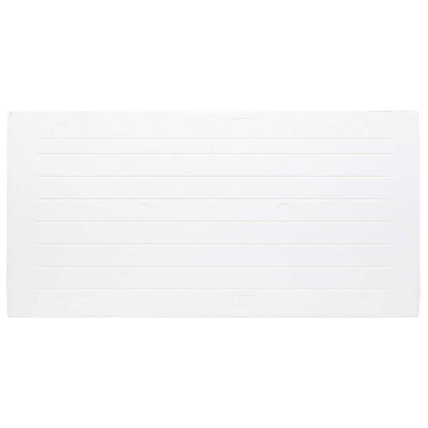 vidaXL Sienų plok&scaron;tės 10 pcs &Scaron;viesiai ruda ir balta 100 x 50 cm