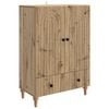 vidaXL Kabalas Artisano ąžuolo 66 x 34,5 x 95 cm Apdirbta mediena