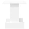 vidaXL Žurnalinis staliukas Balta 35,5 x 35 x 40 cm Apdirbta mediena