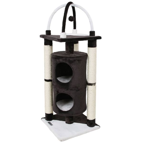 415643 Kerbl Cat Tree "Onyx" Black and White 81507