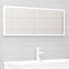 vidaXL Vonios kambario baldų komplektas, 2 dalių, baltos spalvos, MDP
