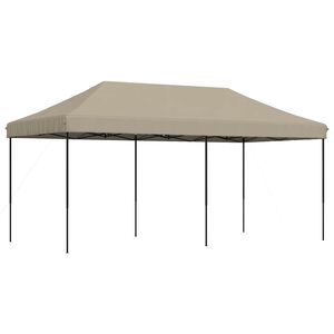 vidaXL &Scaron;ventės palapinė Taupe 292 x 580 x 315 cm Oksfordo audinys