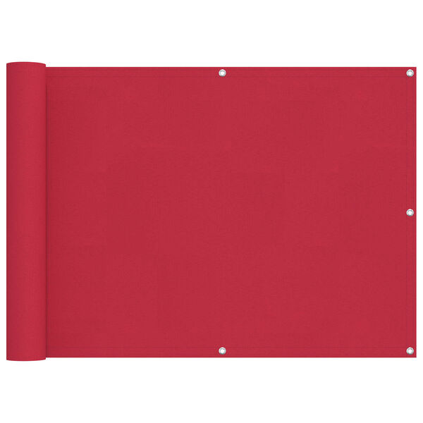 vidaXL Balkono Ekranas Vy&scaron;ninė 75 x 200 cm PU dengtas oksfordas alu