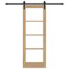 vidaXL Slankios durys Natūrali 73,5 x 198,5 cm