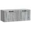 vidaXL Sieninė TV spintelė Pilka sonoma ąžuolo 78,5 x 31 x 30 cm