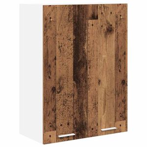vidaXL Pakabinama spintelė su saugykla Senas medis 60 x 31 x 80 cm
