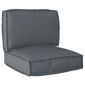 vidaXL Pallet pagalvių rinkinys Oksfordo audinys Antracitas