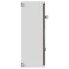 vidaXL Control Cabinet Pilka 50 x 22 x 60 cm ABS plastikas