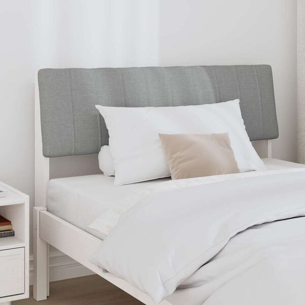 vidaXL Apmu&scaron;ta lovos galvūgalis &Scaron;viesiai pilka 100 cm