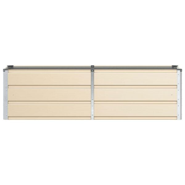 vidaXL Lovelis Ivory 160 x 40 x 45 cm Plienas