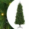 vidaXL Kalėdų eglutė su 300 LED s stovu Žalia 240 cm PE