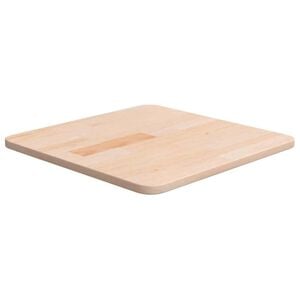vidaXL Stalvir&scaron;is, 40x40x1,5cm, neapdorotas ąžuolo medienos masyvas