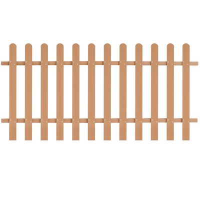 vidaXL Statinių tvora, 200x100cm, WPC