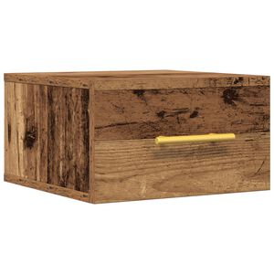 vidaXL &Scaron;alia lovos spintelė Senas medis 35 x 35 x 20 cm