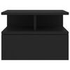 vidaXL Naktiniai staliukai, 2vnt., juodi, 40x31x27cm, apdirbta mediena