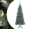vidaXL Dirbtinė Kalėdų eglutė Žalia 150 cm PVC, plastikas ir plienas