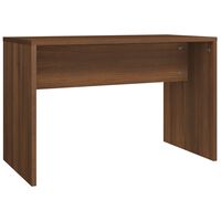 vidaXL Kosmetinio staliuko kėdutė, ruda ąžuolo, 70x35x45cm, mediena