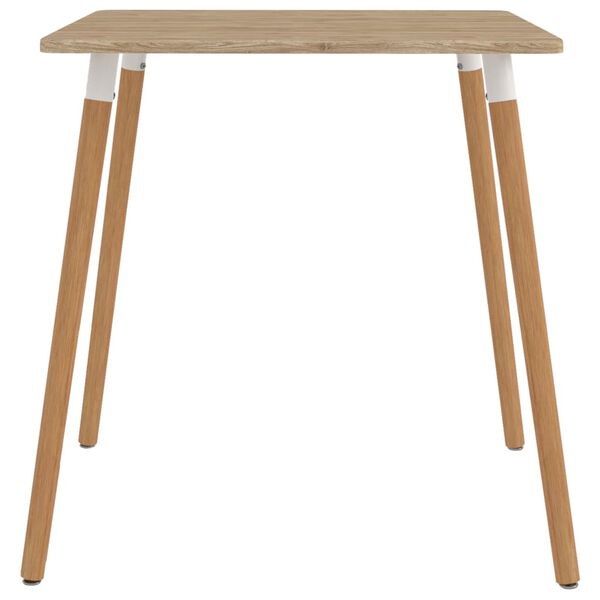 vidaXL Valgomojo baldų komplektas, 5 dalių, mėlynas (287241+289151)