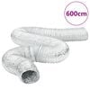 vidaXL Ortakis, aliuminis, 6m, 12,5cm skersmens, izoliuotas