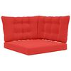 vidaXL Lauko sofa pagalvėlė Poliesteris Raudona 68,5 x 68,5 cm