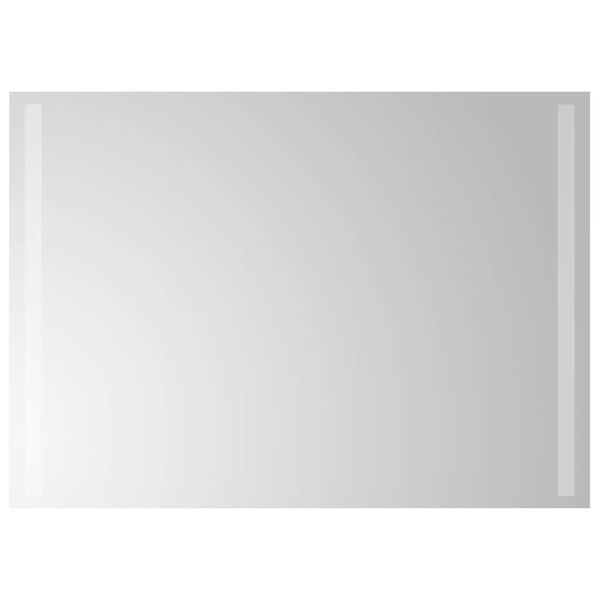 vidaXL Vonios kambario LED veidrodis, 70x50cm