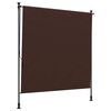 vidaXL Lauko Ritininė Žaliuzė Ruda 100 x 270 cm