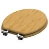 SCH&Uuml;TTE Klozeto sėdynė su soft-close mechanizmu NATURAL BAMBOO