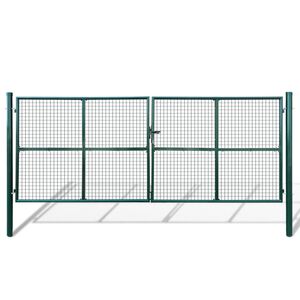 vidaXL Tinkliniai sodo vartai, 400x150 cm