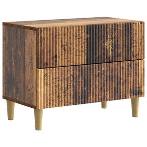 vidaXL &Scaron;alia lovos spintelė Sendintos medienos 62 x 34,5 x 48 cm
