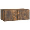 vidaXL Sieninė TV spintelė Dūminio ąžuolo 78,5 x 41 x 30 cm