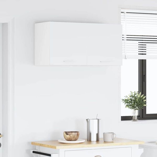 vidaXL Pakabinama spintelė Balta 40 x 31 x 40 cm Apdirbta mediena