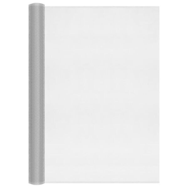 vidaXL Tinklelis, sidabrinis, 80x2000 cm, aliuminis