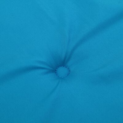 vidaXL Sodo suoliuko pagalvėlė, mėlynos spalvos, 150x50x3cm, audinys
