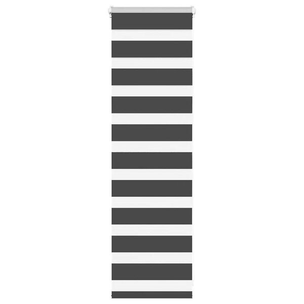vidaXL zebrinės žaliuzės 45x100 cm audinio plotis 40,9 cm poliesteris