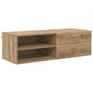 vidaXL Medinė spinta 100,5 x 39 x 30 cm Amatininkų ąžuolas