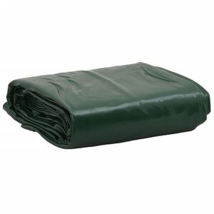 vidaXL Tentas, žalios spalvos, 1x2,5m, 650g/m&sup2;