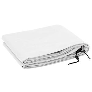 vidaXL &Scaron;alčio Apsauginiai Augalų Fleece Dangčiai 5 pcs Balta
