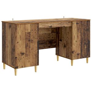 vidaXL Stalas Sendintos medienos 142,5 x 50 x 75 cm Apdirbta mediena