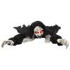 vidaXL Helovino dekoracija zombis SPOOKA Juoda 41 x 130 x 24 cm