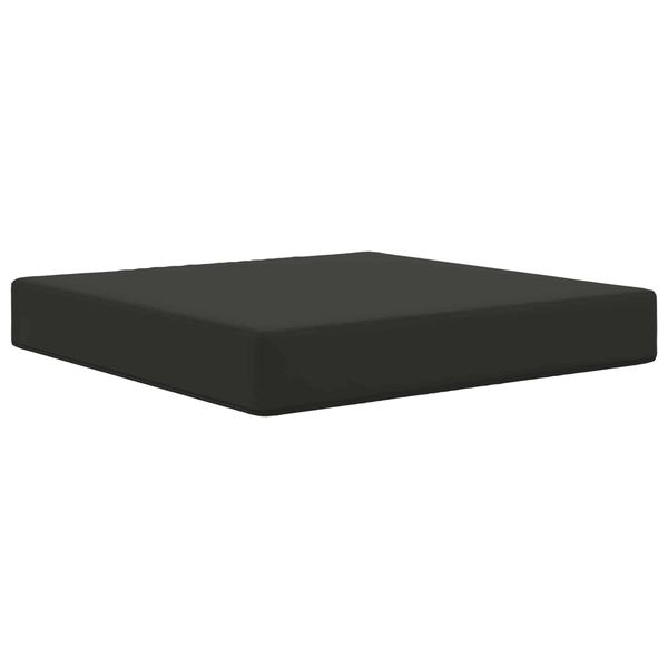 vidaXL Lauko sofa pagalvėlė Juodas 60 x 60 x 8 cm Poliesteris
