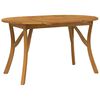 vidaXL Sodo stalas, 150x90x75cm, akacijos medienos masyvas