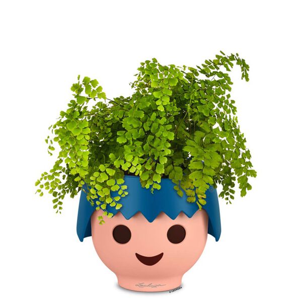 LECHUZA Stalo vazonas OJO ALL-IN-ONE, vandenyno mėlynos spalvos