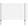 vidaXL Suvirintas vielos tvora su stulpeliais 25 x 1,6 m Žalia