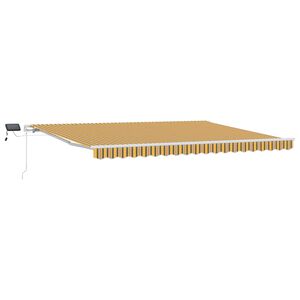 vidaXL I&scaron;traukiama markizė Įvairiaspalvis 450 &times; 350 cm