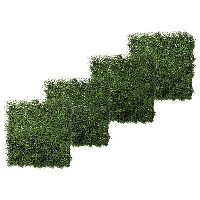 Emerald Dirbtinio Buksmedžio kilimėliai, 4vnt., žali, 50x50 cm