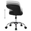 vidaXL Valgomojo kėdės, 2 vnt., juodos, dirbtinė oda