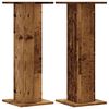 vidaXL Stovai augalams, 2vnt., sendintos medienos, 30x30x80cm, mediena