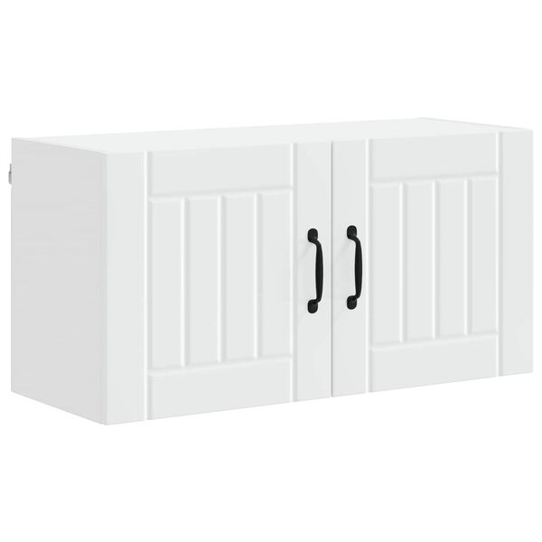 vidaXL Virtuvės spintelė Lucca Balta 80 x 31 x 40 cm Apdirbta mediena