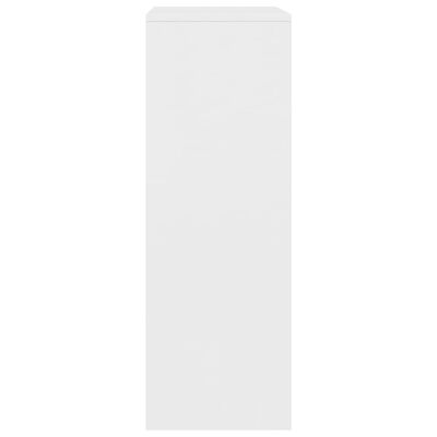 vidaXL Šoninė spintelė su 6 stalčiais, baltos spalvos, 50x34x96cm, MDP
