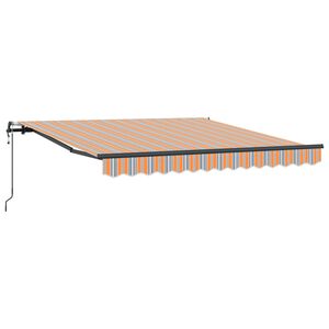 vidaXL I&scaron;traukiama markizė Įvairiaspalvis 300 x 250 cm